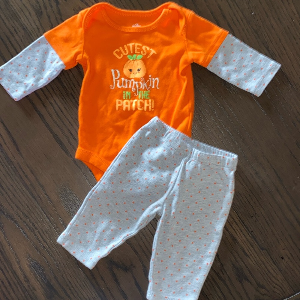 Baby Halloween matching set
